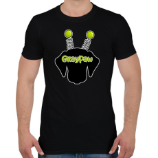 PRINTFASHION Lime bolondos méhecsketacskó - Férfi póló - Fekete