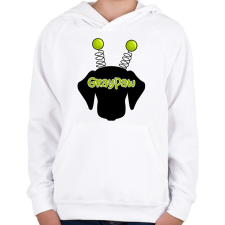 PRINTFASHION Lime bolondos méhecsketacskó - Gyerek kapucnis pulóver - Fehér gyerek pulóver, kardigán