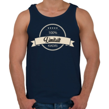 PRINTFASHION Limitált kiadás - Férfi atléta - Sötétkék atléta, trikó