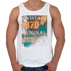 PRINTFASHION limited 1970 - Férfi atléta - Fehér