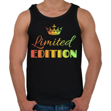 PRINTFASHION LIMITED EDITION - Férfi atléta - Fekete atléta, trikó