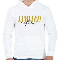 PRINTFASHION Limited edition - Férfi kapucnis pulóver - Fehér