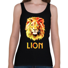 PRINTFASHION LION FACE - Női atléta - Fekete