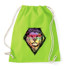 PRINTFASHION Liony - Sportzsák, Tornazsák - Limezöld tornazsák