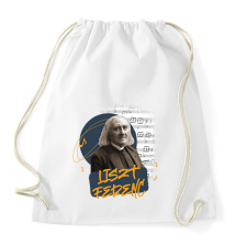 PRINTFASHION Liszt Ferenc - Sportzsák, Tornazsák - Fehér tornazsák