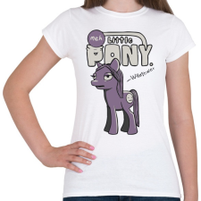 PRINTFASHION Litte Pony - Meh little pony - Női póló - Fehér női póló