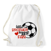 PRINTFASHION Little brother biggest fan - Sportzsák, Tornazsák - Fehér