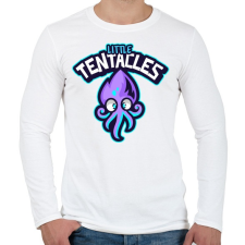 PRINTFASHION little tentacles - Férfi hosszú ujjú póló - Fehér férfi póló