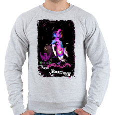 PRINTFASHION LIVE FEELING - Férfi pulóver - Sport szürke