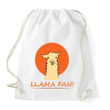 PRINTFASHION llama - Sportzsák, Tornazsák - Fehér tornazsák