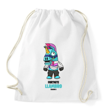 PRINTFASHION Llambro - Fortnite Season 6 - Sportzsák, Tornazsák - Fehér tornazsák