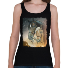 PRINTFASHION ló - Női atléta - Fekete