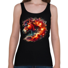 PRINTFASHION ló - Női atléta - Fekete