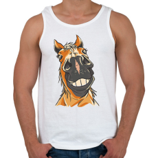PRINTFASHION Lófej - Férfi atléta - Fehér