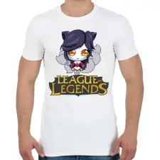 PRINTFASHION LOL Ahri - Férfi póló - Fehér férfi póló