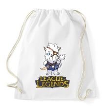 PRINTFASHION LOL Rengar - Sportzsák, Tornazsák - Fehér tornazsák