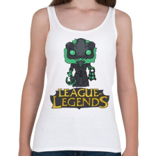 PRINTFASHION LOL Thresh - Női atléta - Fehér női trikó