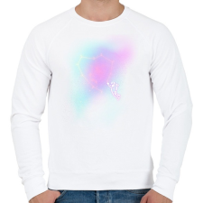 PRINTFASHION Lonely astronaut - Férfi pulóver - Fehér férfi pulóver, kardigán