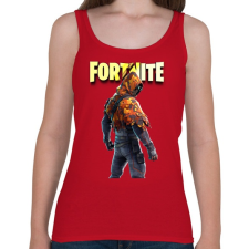PRINTFASHION Longshot Fortnite - Női atléta - Cseresznyepiros női trikó