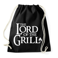 PRINTFASHION Lord of the grill fehér - Sportzsák, Tornazsák - Fekete tornazsák
