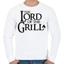 PRINTFASHION Lord of the grill fekete - Férfi pulóver - Fehér férfi pulóver, kardigán