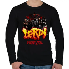 PRINTFASHION lordi forever - Férfi hosszú ujjú póló - Fekete férfi póló
