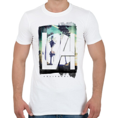 PRINTFASHION Los Angeles - Férfi póló - Fehér