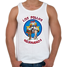 PRINTFASHION Los_Pollos_Hermanos - Férfi atléta - Fehér atléta, trikó