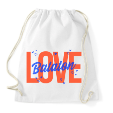 PRINTFASHION Love Balaton 2 - Sportzsák, Tornazsák - Fehér tornazsák