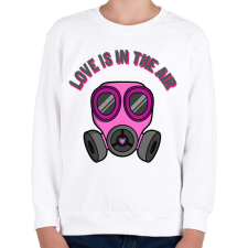 PRINTFASHION love is in the air - Gyerek pulóver - Fehér gyerek pulóver, kardigán