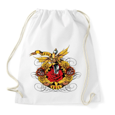 PRINTFASHION Love Kills - Sportzsák, Tornazsák - Fehér tornazsák