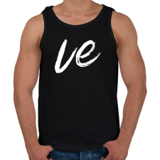 PRINTFASHION LOVE PART 2 - Férfi atléta - Fekete atléta, trikó