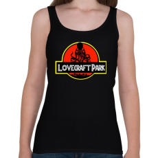 PRINTFASHION Lovecraft Park - Női atléta - Fekete