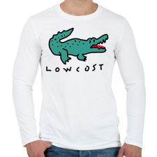PRINTFASHION lowcost - Férfi hosszú ujjú póló - Fehér férfi póló