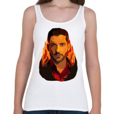 PRINTFASHION Lucifer - Női atléta - Fehér