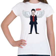 PRINTFASHION Lucifer - Női póló - Fehér női póló
