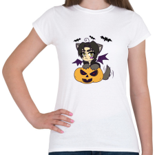 PRINTFASHION Lucifer pumpkin - Női póló - Fehér női póló