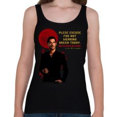 PRINTFASHION lucifer-quote4 - Női atléta - Fekete