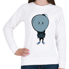 PRINTFASHION Lufifej - Női pulóver - Fehér