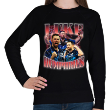 PRINTFASHION Luke Humphries - darts - Női pulóver - Fekete női pulóver, kardigán