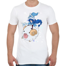 PRINTFASHION Lulu - Férfi póló - Fehér férfi póló