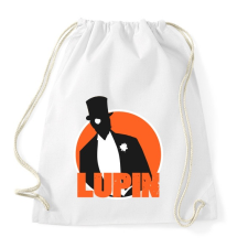 PRINTFASHION Lupin - Sportzsák, Tornazsák - Fehér tornazsák