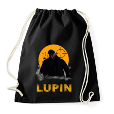 PRINTFASHION LUPIN - Sportzsák, Tornazsák - Fekete tornazsák