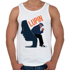 PRINTFASHION Lupin - Székben ülve - Férfi atléta - Fehér