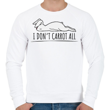 PRINTFASHION Lusta nyúl - Férfi pulóver - Fehér férfi pulóver, kardigán