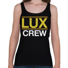 PRINTFASHION Lux Crew - Női atléta - Fekete női trikó