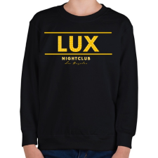 PRINTFASHION lux nightclub - Gyerek pulóver - Fekete gyerek pulóver, kardigán