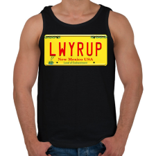 PRINTFASHION LWYRUP Breaking bad - Férfi atléta - Fekete női trikó