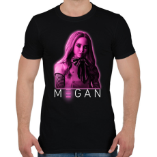 PRINTFASHION M3gan - pink - Férfi póló - Fekete