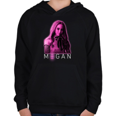PRINTFASHION M3gan - pink - Gyerek kapucnis pulóver - Fekete